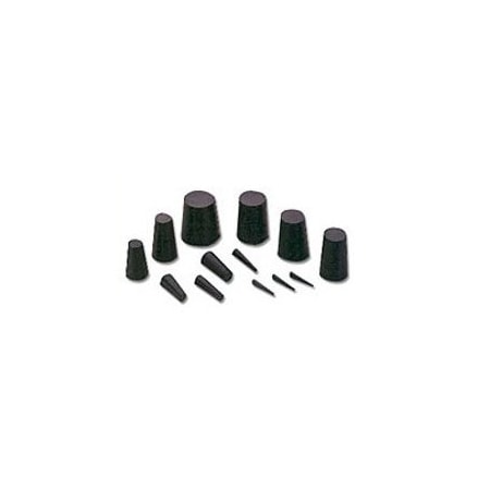 Stockcap EPDM Plugs-0.344-0.187-0.625-BLACK, 1000PK 952038